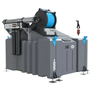 1 Man 1000L WFP System (Reverse Osmosis) with PowerUP Electric Reel